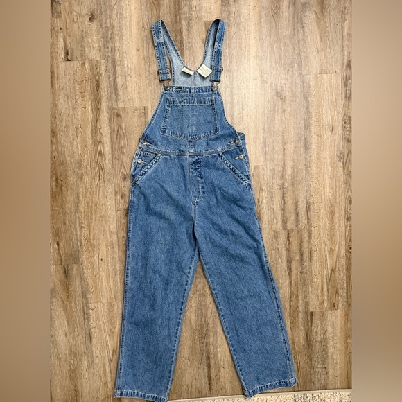 Y2K St. John’s Bay Denim Straight Leg Bib Overalls - Picture 2 of 15